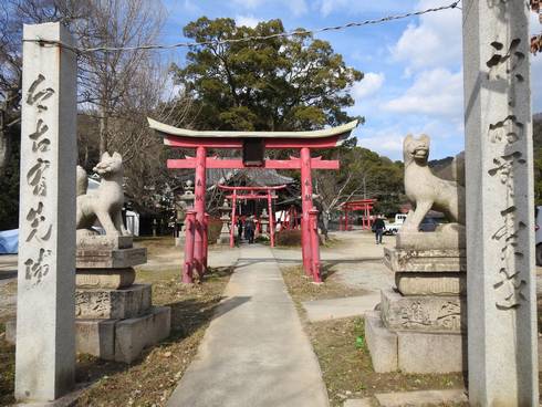 大島神社　石門