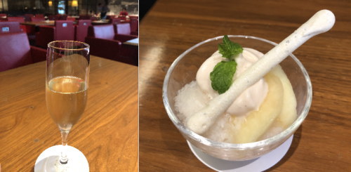 桃デザート ブッフェ「桃のかき氷」もオリエンタルホテル広島で