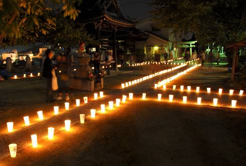 宝土寺　灯りまつり