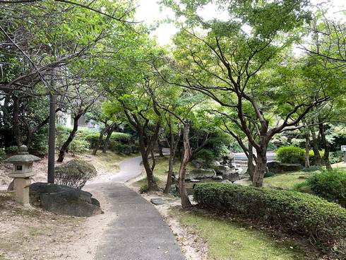 西部埋立第五公園　日本庭園04