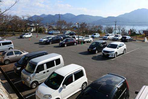 宮浜温泉　駐車場