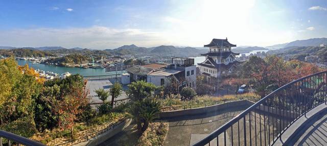 千光寺公園　西展望台からの眺め