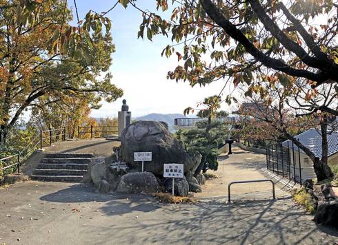 千光寺公園　西展望台の入り口付近