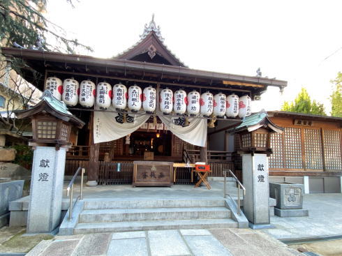 広島市中区 空鞘稲生神社 本殿