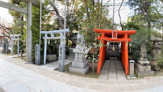 広島市中区 空鞘稲生神社 境内写真