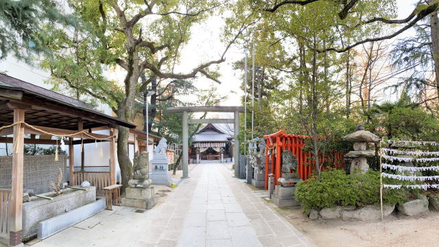 広島市中区 空鞘稲生神社 境内写真3