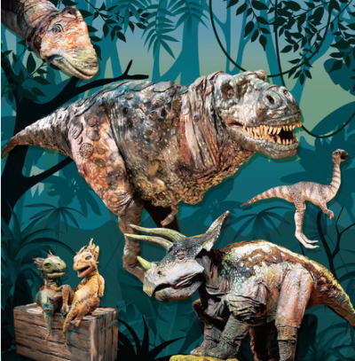 恐竜パーク 2021開催決定、夏休みのリアル恐竜ショー全国29か所で