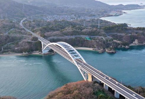 しまなみ海道　大三島橋