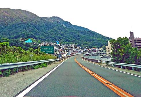 広島呉道路の風景