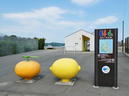 瀬戸田・高根島の柑橘トイレ 画像1