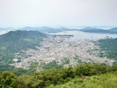 灰ヶ峰展望台 からの風景