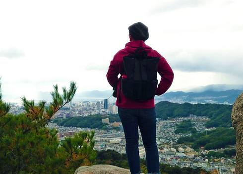 広島 高尾山のプチ展望スポット