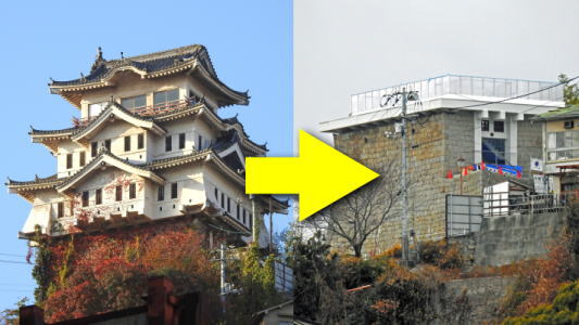 尾道城の跡地、お城から「視点場」へ