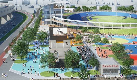 アーバンサイクルパークス広島 2025年オープン、広島競輪場の再整備で