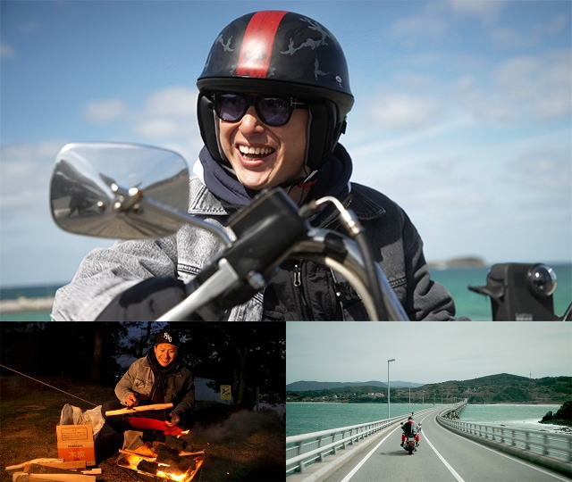 三代目・山下健二郎、しまなみ＆とびしま海道の絶景バイク旅！