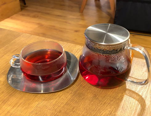 カフェトライノサンドウィッチ 紅茶