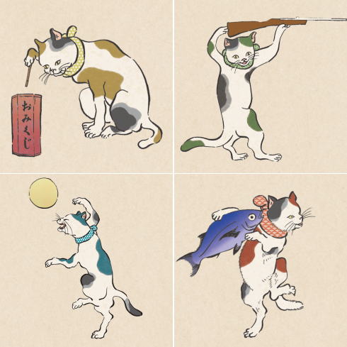 広島パルコ 猫祭り展 出店イメージ