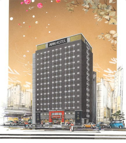 アパホテル広島駅スタジアム口、広島市内に4棟目を開発・2024年オープンへ