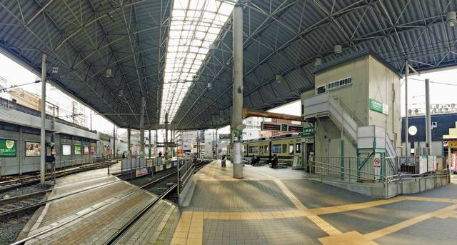 広電西広島駅（コイプレスから見た全体の様子）