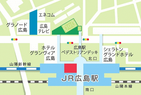 広島グリーンスクエア、広島駅に芝生広場が登場