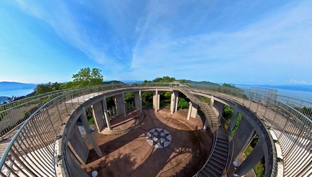 十文字山展望台（呉市/豊島）から広がる360度の景色
