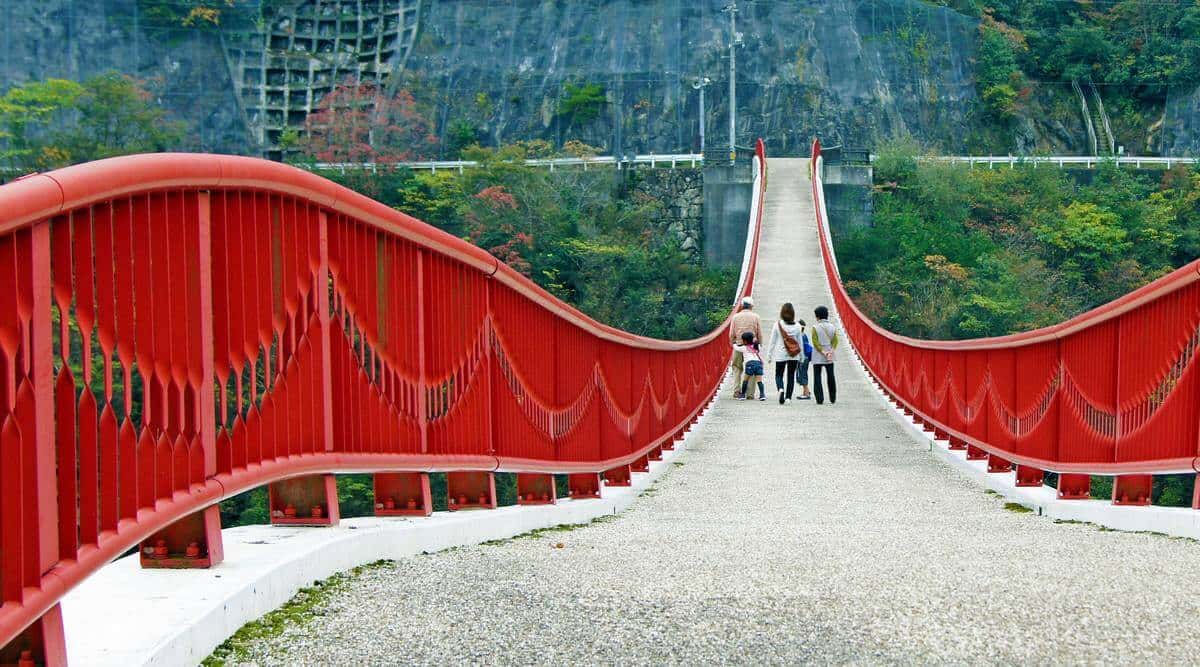 広島県のギネス橋「夢吊橋」と八田原ダムのほとりで、ウォーキングイベント！