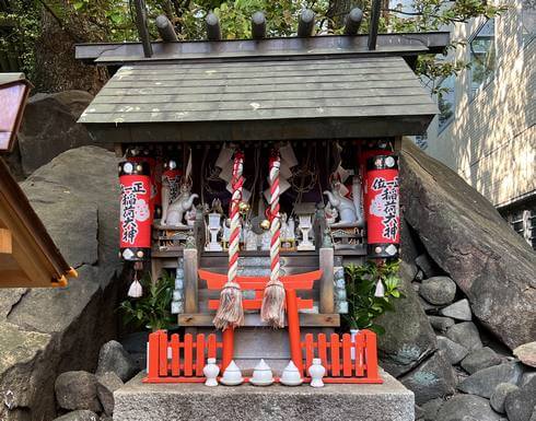常盤稲荷神社（広島市中区）白神社の境内社