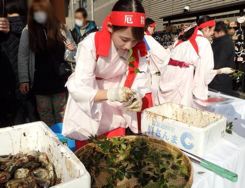 住吉神社の節分祭「焼嗅がし神事」広島の奇祭