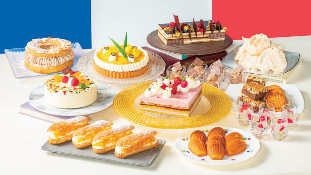 シェラトングランドホテル広島 2024サマースイーツブッフェ、7月はフランス菓子特集