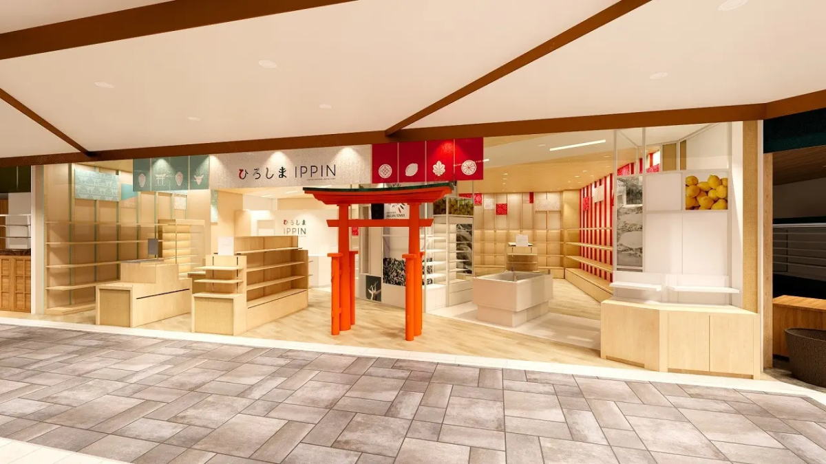 おりづるタワー2号店『ひろしまIPPIN』が、7月開業のKITTE大阪内にオープン！