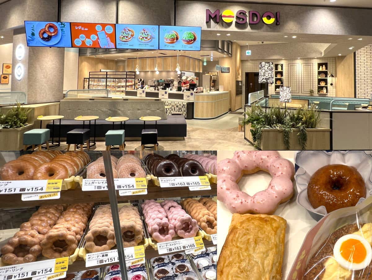 モスド（ミスド×モス）でドーナツビュッフェ、日本唯一の店舗だからアレも60分食べ放題！