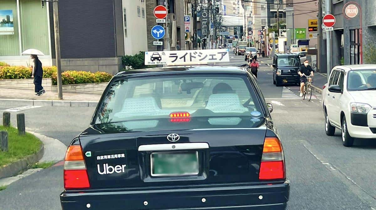 広島で「ライドシェア」稼働中、利用はタクシー配車アプリから