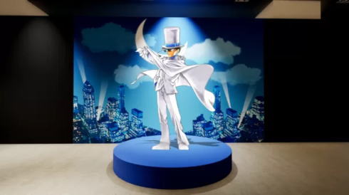 コナン30周年展 怪盗キッドエリア