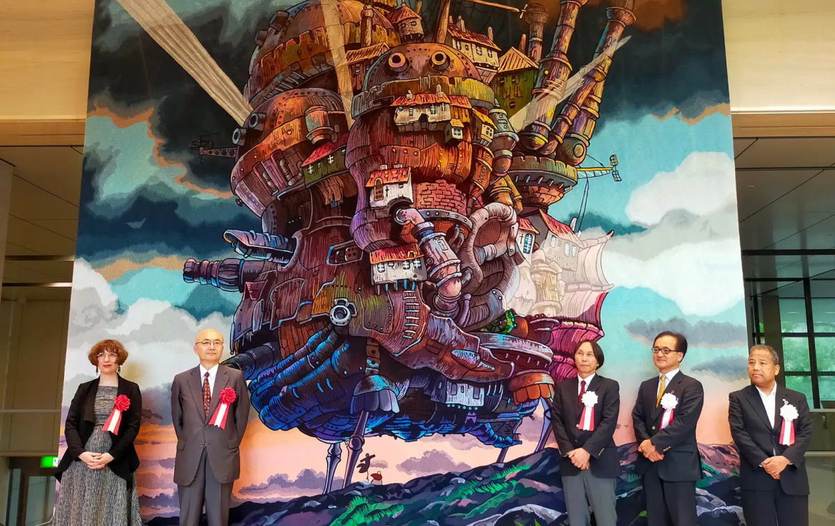 日本初上陸「ハウルの動く城」大型タペストリーを広島で展示、金曜ロードショーとジブリ展で