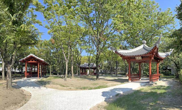 広島の渝華園（ゆかえん）平和の森に移設