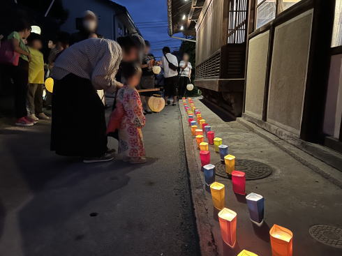 酒蔵通り あかりの散歩道 開催時の様子 画像8