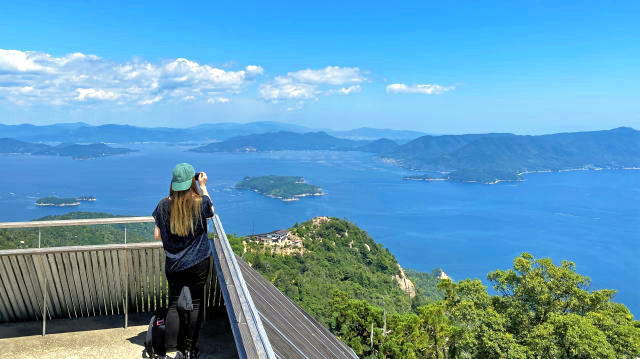 宮島 弥山山頂からの風景