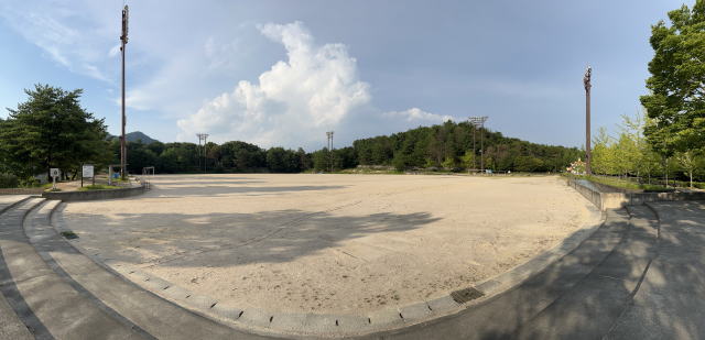 呉市 焼山公園 多目的広場（グラウンド）