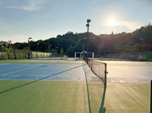 呉市 焼山公園 テニスコート