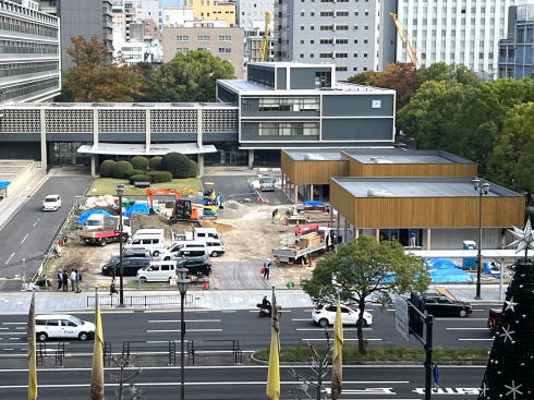 県庁駐車場工事 の様子 画像2