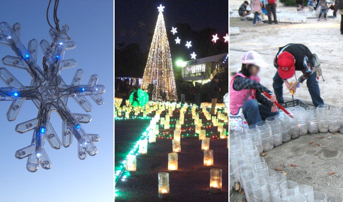 白銀のかまくらドーム初登場！花と光のページェント、広島市植物公園の夜間開園で