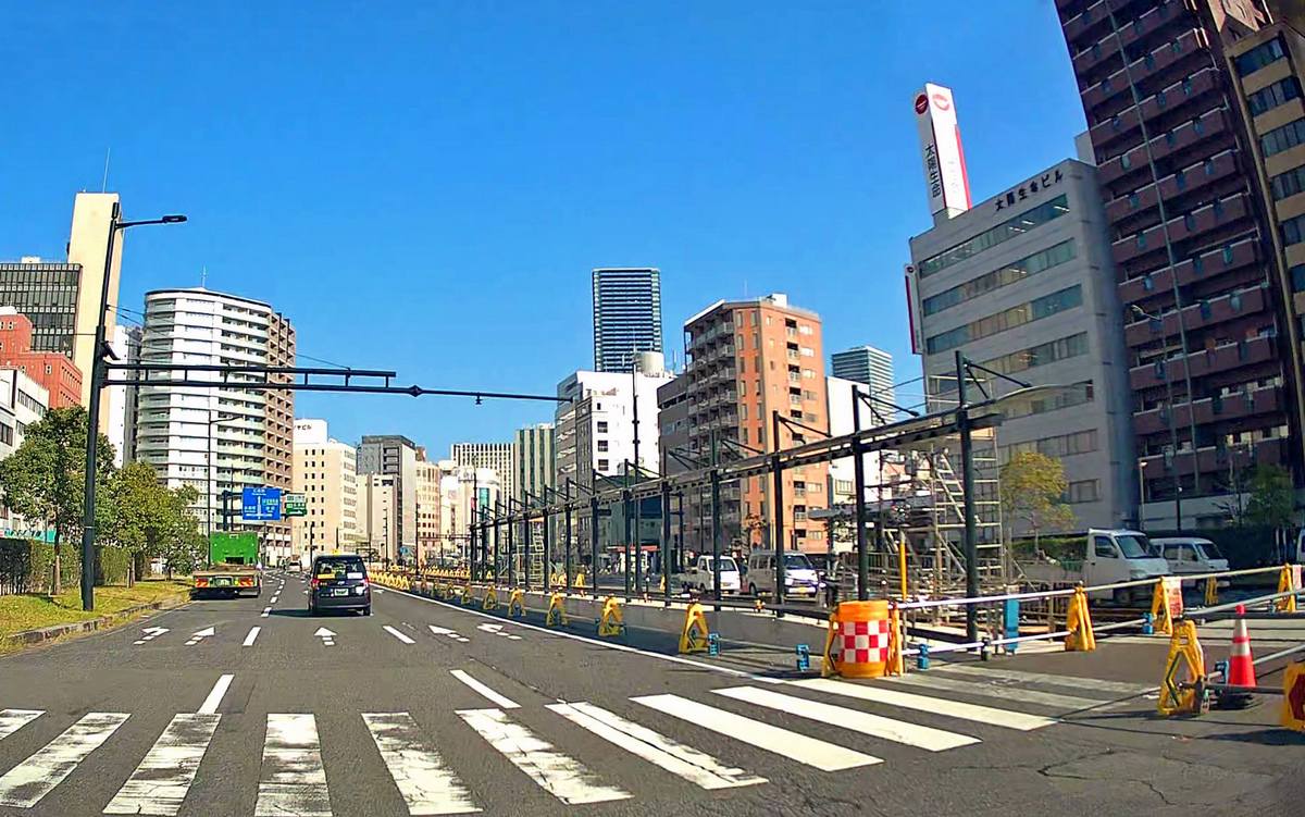 広島電鉄の路面電車「駅前大橋線」新ルートに新たな電停、松川町で準備着々