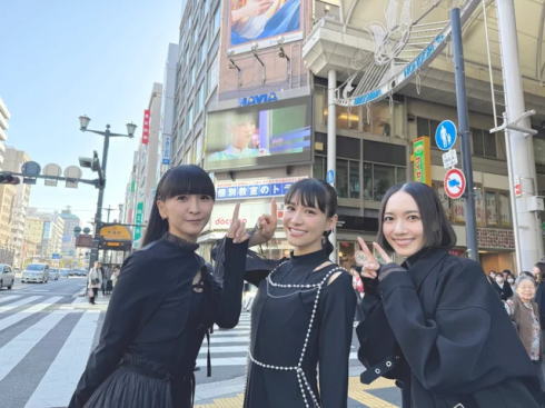 ひろしま満点Perfume ナビア前での一幕