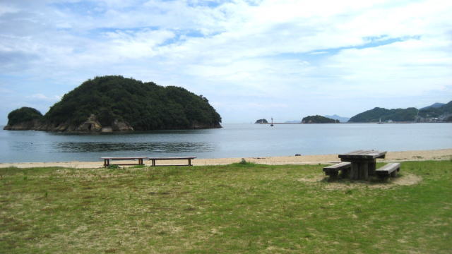 国民宿舎仙酔島 とその周辺の風景