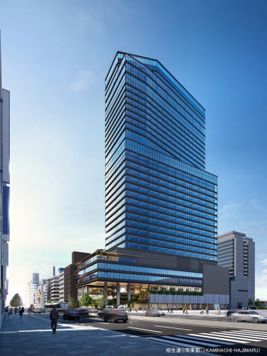 基町相生通地区再開発ビル 完成イメージ