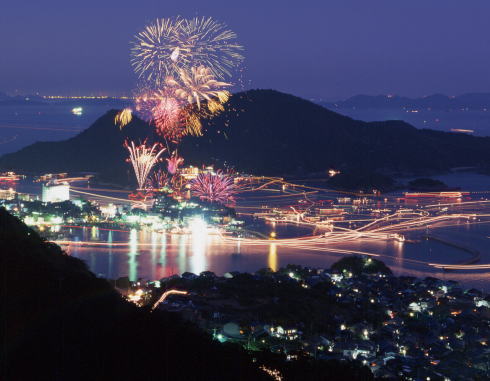 鞆の浦弁天花火大会 画像