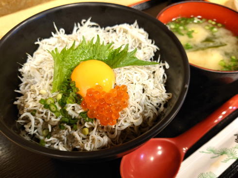 魚食堂たわら 釜揚げしらす丼