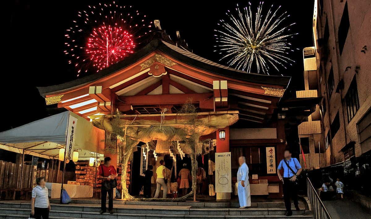 広島三大祭りの「住吉祭」2025開催、人形流し・茅の輪くぐり、花火の打上げも!