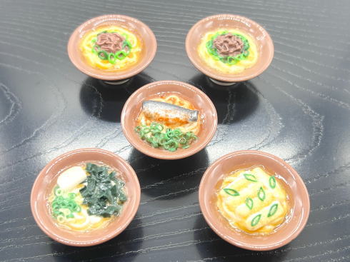 ちから うどんミニチュアこれくしょん 画像1