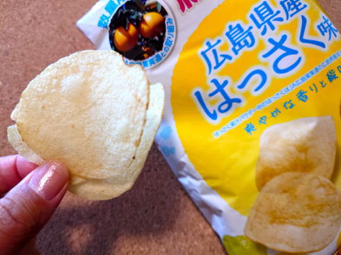 ポテトチップス 広島県産はっさく味 画像1